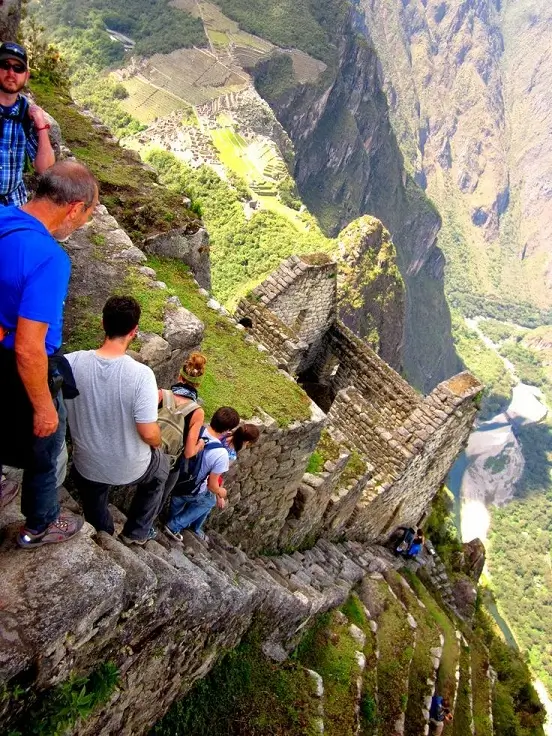 waynapicchu death stairs
