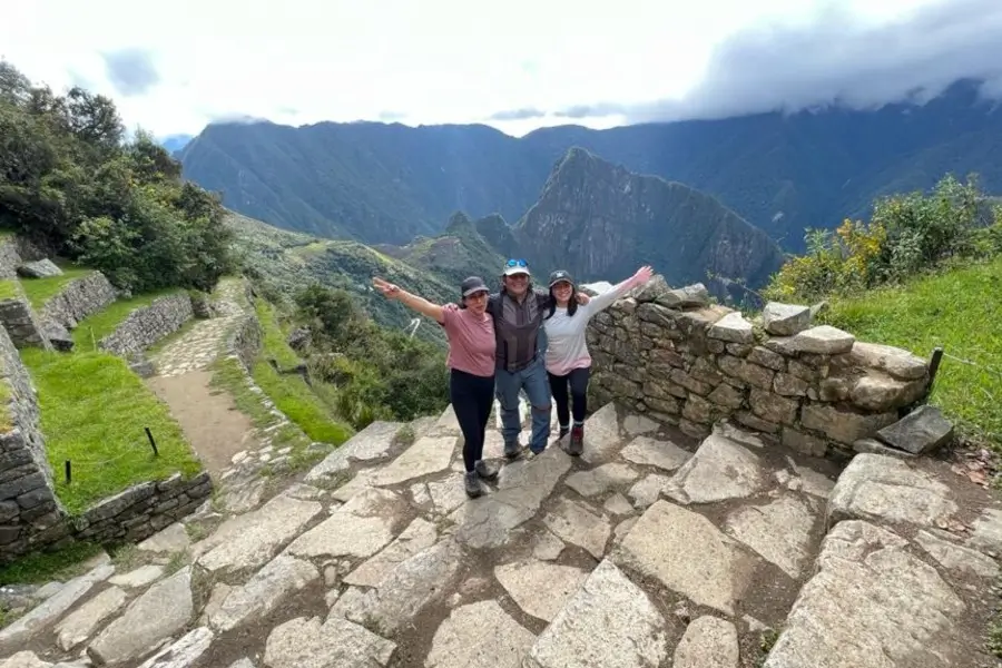First View of Machu Picchu